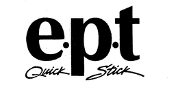E.P.T QUICK STICK logo