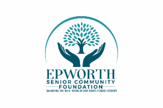 EPWORTH SENIOR COMMUNITY FOUNDATION ENHANCING THE WELL BEING OF OUR SOUTH FLORIDA SENIORS logo
