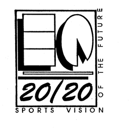 EQ 20/20 SPORTS VISION OF THE FUTURE logo