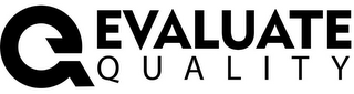 EQ EVALUATE QUALITY logo