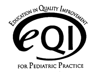 EQI EDUCATION IN QUALITY IMPROVEMENT FOR PEDIATRIC PRACTICE logo