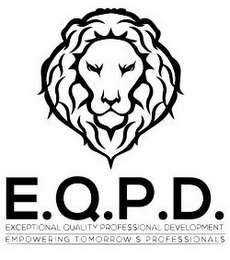 E.Q.P.D EXCEPTIONAL QUALITY PROFESSIONAL DEVELOPMENT EMPOWERING TOMORROW'S PROFESSIONALS logo