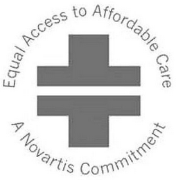 EQUAL ACCESS TO AFFORDABLE CARE A NOVARTIS COMMITMENT logo