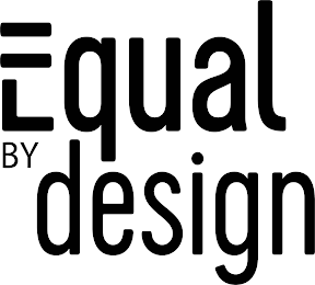 EQUAL BY DESIGN logo