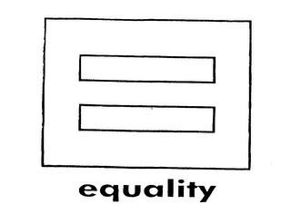 EQUALITY logo