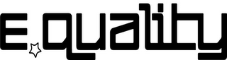 EQUALITY logo