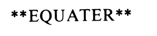 EQUATER logo