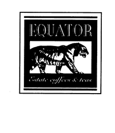 EQUATOR ESTATE COFFEES & TEAS logo
