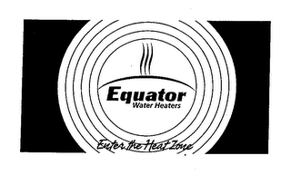 EQUATOR WATER HEATERS ENTER THE HEAT ZONE logo