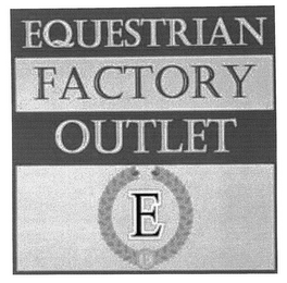 EQUESTRIAN FACTORY OUTLET E logo