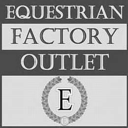EQUESTRIAN FACTORY OUTLET E logo