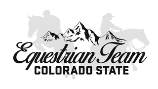 EQUESTRIAN TEAM COLORADO STATE logo