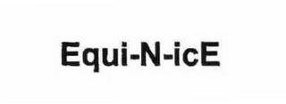 EQUI-N-ICE logo