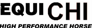 EQUICHI HIGH PERFORMANCE HORSE logo