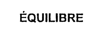 EQUILIBRE logo