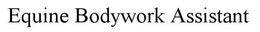 EQUINE BODYWORK ASSISTANT logo