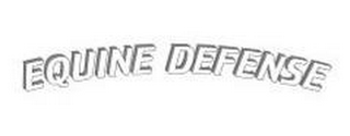 EQUINE DEFENSE logo