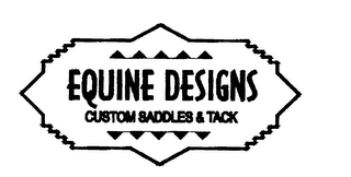 EQUINE DESIGNS CUSTOM SADDLES & TACK logo