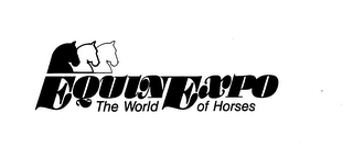 EQUINEXPO THE WORLD OF HORSES logo