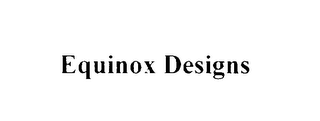 EQUINOX DESIGNS logo