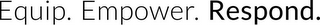 EQUIP. EMPOWER. RESPOND. logo