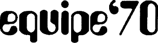 EQUIPE'70 logo