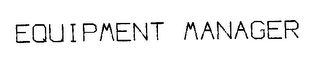 EQUIPMENT MANAGER logo