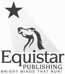 EQUISTAR PUBLISHING BRIGHT MINDS THAT RUN! logo