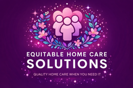 EQUITABLE HOME CARE SOLUTIONS QUALITY HOME CARE WHEN YOU NEED IT logo