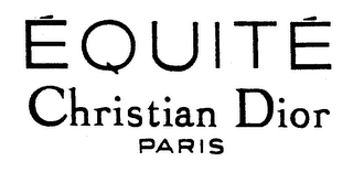 EQUITE CHRISTIAN DIOR PARIS logo