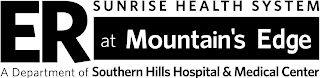 ER AT MOUNTAIN'S EDGE SUNRISE HEALTH SYSTEM A DEPARTMENT OF SOUTHERN HILLS HOSPITAL & MEDICAL CENTER logo