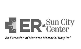 ER AT SUN CITY CENTER AN EXTENSION OF MANATEE MEMORIAL HOSPITAL logo