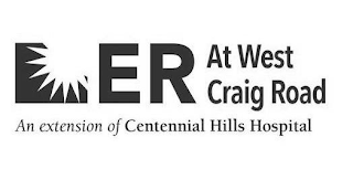 ER AT WEST CRAIG ROAD AN EXTENSION OF CENTENNIAL HILLS HOSPITAL logo