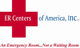 ER CENTERS OF AMERICA, INC AN EMERGENCY ROOM...NOT A WAITING ROOM logo