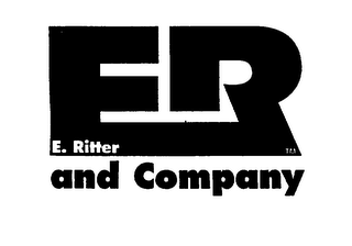 ER E. RITTER AND COMPANY logo