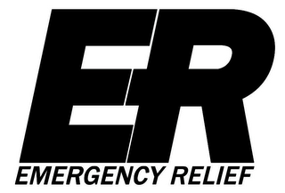 ER EMERGENCY RELIEF logo