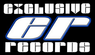 ER EXCLUSIVE RECORDS logo