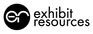 ER EXHIBIT RESOURCES logo