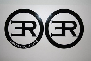 ER EXOTICSRALLY.COM ER logo