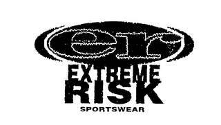 ER EXTREME RISK SPORTSWEAR logo