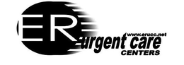 ER WWW.ERUCC.NET URGENT CARE CENTERS logo