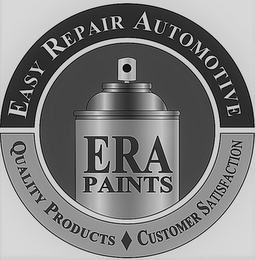 ERA PAINTS EASY REPAIR AUTOMOTIVE QUALITY PRODUCTS CUSTOMER SATISFACTION logo
