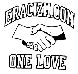 ERACIZM.COM ONE LOVE logo