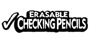 ERASABLE CHECKING PENCILS logo