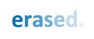 ERASED. logo