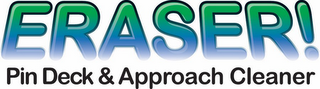 ERASER PIN DECK & APPROACH CLEANER logo