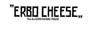 "ERBO CHEESE SOC. AN. EGIDIO GALBANI MELZO logo