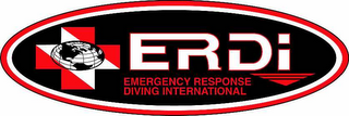 ERDI EMERGENCY RESPONSE DIVING INTERNATIONAL logo