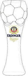 ERDINGER WEISSBRÄU ERDINGER WEIßBIER AUS BAYERN GETREU DEM BAYERISCHEN REINHEITSGEBOT VON 1516 logo