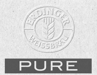 ERDINGER WEISSBRÄU PURE logo